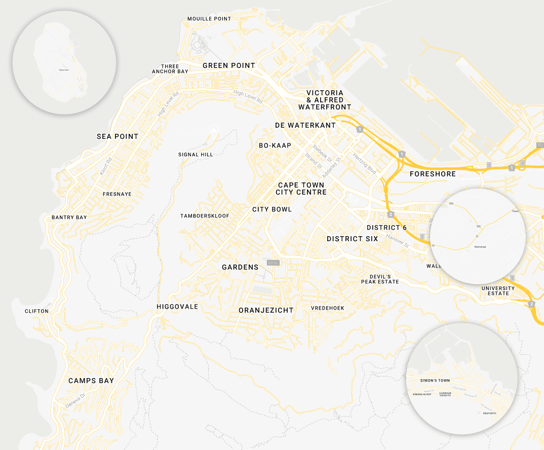 ES Camps-ES Camps Cape Town Map